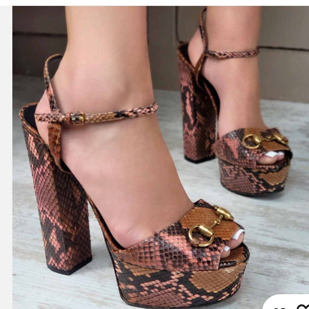 Gucci Platform Heels